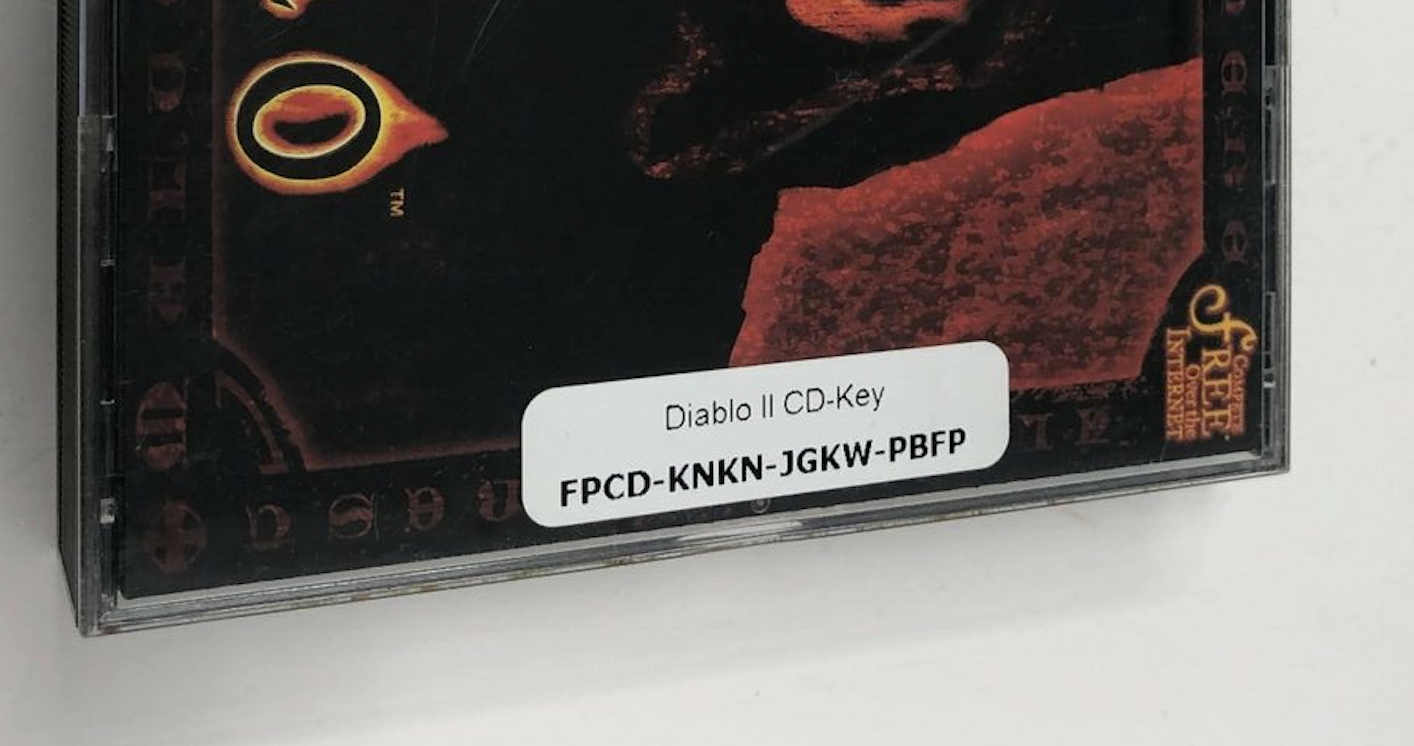 Diablo 2 Key